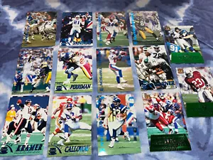 1996 Pacific Gridiron Jumbo Sized Football Cards Deion Sanders And More 14 Cards - Bild 1 von 10