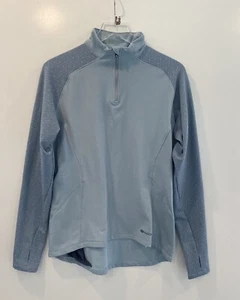 Sugoi Womens Cycling Blue Quarter Zip Pullover Size XL (1328) - Picture 1 of 6