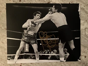 Boxing Ray “Boom Boom” Mancini autographed 8 x 10 photo, from signing - Picture 1 of 2