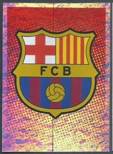  Topps UEFA Champions League - 2020-21 - #001 - Barcelona Team Badge - Silver Foil - Bild 1 von 1