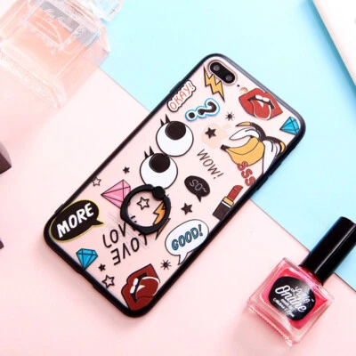 Cute Special Pattern Slim Phone Case For iPhone 7 8 Plus Cover Kid Boy Girl Gift - Image 1 of 2