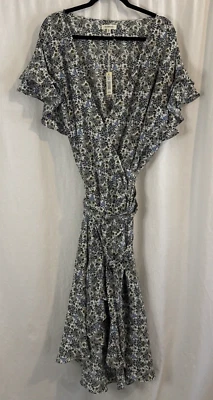 Max Studio цветочный Midi надежном платье цветочный размер 2 X - Изображение 1 из 4