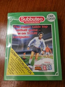 C64 subbuteo cbm 64 commodore 64 , sealed slight damage top left - Picture 1 of 11
