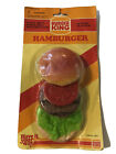 Burger King Vintage Play Food Realistic Hamburger New in Package Fake Fast Food