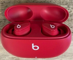 Beats by Dr. Dre Studio Buds Wireless Noise Canceling Bluetooth Earphones Red - Photo 1 sur 4