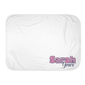 Manta de recepción náutica ancla personalizada para bebé niña - Imagen 1 de 13