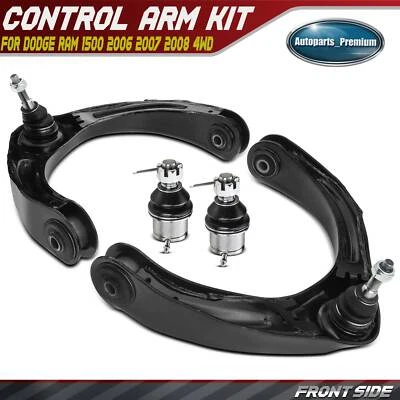 Conjunto de 4x brazo de control delantero y rótula para Dodge Ram 1500 2006 2007 2008 4x4 Foto 1 de 4