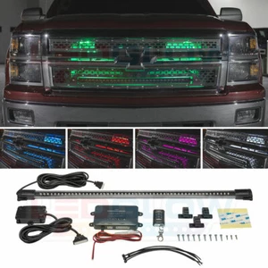 LEDGlow 24" Million Multi Color LED Grille Accent Underglow Lighting Kit - Picture 1 of 5