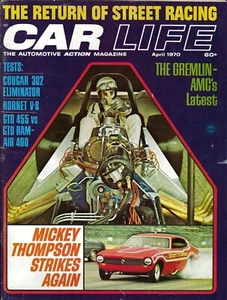 1970 Pontiac GTO, Cougar, Barracuda, AMC Hornet, Gremlin, in vintage Car Life - Picture 1 of 2