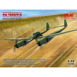 Fw 189C/V-6 Deutsches Angriffsflugzeug Plastik Modellbausatz Maßstab 1:72 ICM 72290 - Bild 1 von 12