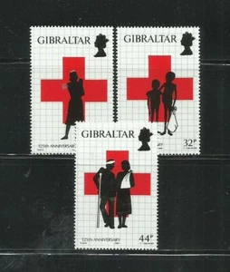 GIBRALTAR. Año: 1989. Tema: 125º ANIV. DE LA CRUZ ROJA. - Picture 1 of 1