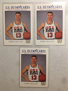 1992 Impel US Olympic Team Chris Mullin #14 (3 Karten Lot) - Bild 1 von 2