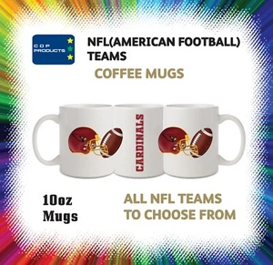 NFL AMERICAN FOOTBALL TEAMS COFFEE MUGS - Picture 1 of 33