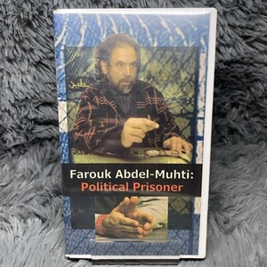 Farouk Abdel-Muhti: Political Prisoner VHS Tape 2003 Documentary Palestinian - Picture 1 of 6