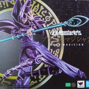TAMASHII NATIONS S.H. MonsterArts Yu-Gi-Oh! Black Magician Approx. 185mm Figure - Picture 1 of 11