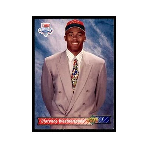 1992 Upper Deck Clarence Weatherspoon Basketball Cards #8 - Picture 1 of 3