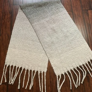 Mer Sea Anthropologie ombre grün grau super weich breiter Schal Halstuch Stola Shrug - Bild 1 von 16