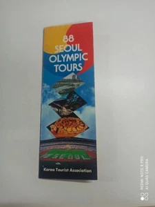 Brochure seoul olympic tours 88 1988 olimpiadi - Foto 1 di 4
