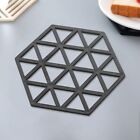 Silicone Trivet Mats And Hot Pads Hexagon Heat Multifuntion Kitchen Tool
