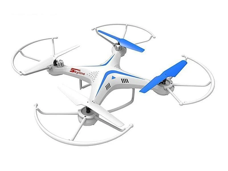 Drohne Quad-Copter  D7Ci 2.4G 5-Kanal mit Gyro + Kamera, WiFi (Weiss) - Bild 1 von 4