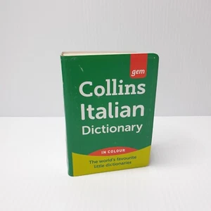 Collins GEM Italian Dictionary In Colour by Collins Dictionaries Paperback 2012 - Picture 1 of 12