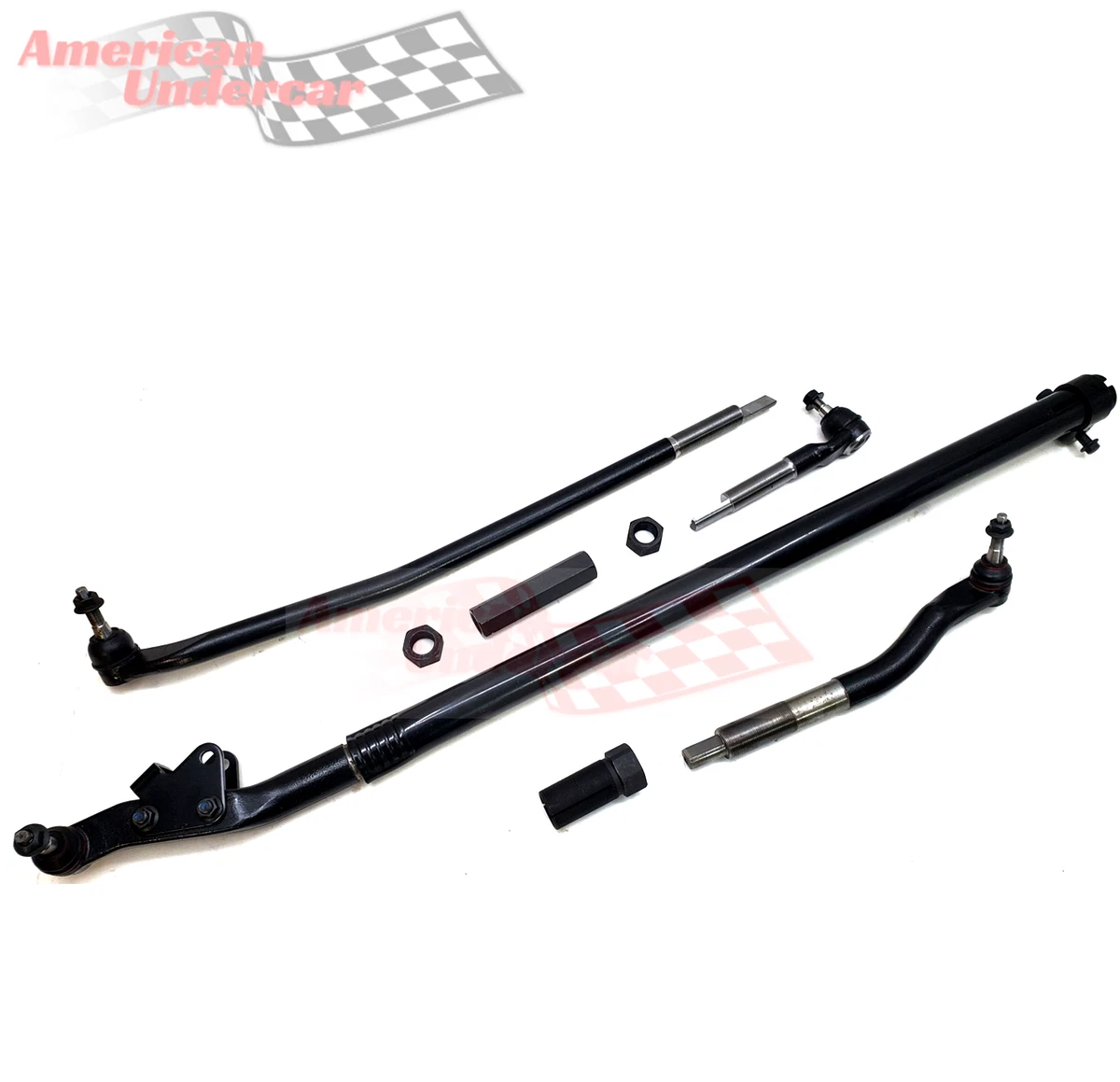 XRF Steering Inner Outer Tie Rod Drag Link Kit For Dodge RAM 2500 3500 2000-2007