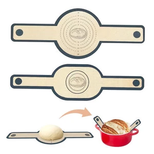 2x Silicone Bread Sling Silicone Baking Mat for Dutch Oven Non-Stick Baking Mat - Picture 1 of 12
