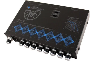 Soundstream Equalizer, MPQ-7B 7 Band Graphic Equalizer Signalprozessor EQ !!!!! - Bild 1 von 2