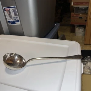 Cucharón de paté de plata Christofle vintage de 13 pulgadas - Imagen 1 de 5