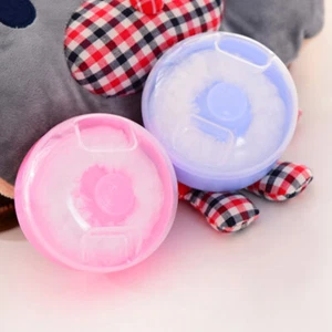 Body Powder Puff Box Case Container Talcum Sponge Plush Portable Baby Care🍀 - Picture 1 of 12