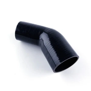 2.25" to 2.75" Silicone Turbo Hose 45 degree 57-70mm Elbow INTERCOOLER PIPE - Picture 1 of 5