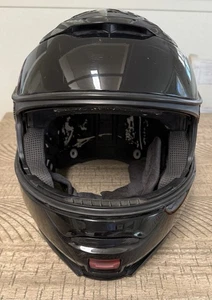 SHOEI NEOTEC II Modular Police Motorcycle Helmet Black White Large - Picture 1 of 8