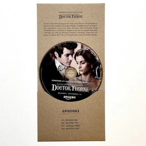 Doctor Thorne Complete 4 part Miniseries Amazon FYC DVD Alison Brie RARE!! - Picture 1 of 3