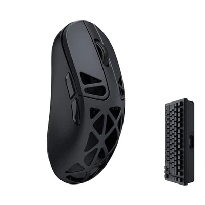 KEYCHRON M3 MINI 4K WIRELESS BLUETOOTH 5.1/2.4 GHZ MOUSE ULTRA LIGHTWEIGHT BLACK - Image 1 of 4