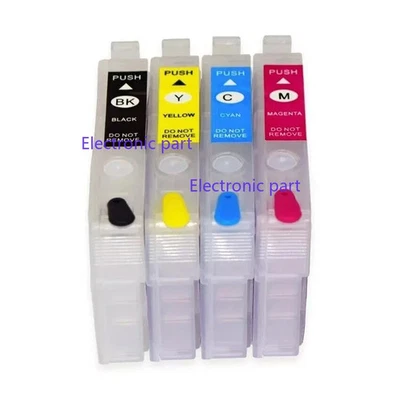 Refillable Ink Cartridge 232 232XL compatible Epson WF-2950 WF-2930 XP-4200 chip - Image 1 of 3