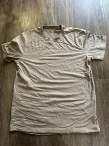Western Rise Shirt Mens Medium Gray Merino Wool Blend Performance Lightweight - Picture 1 of 6