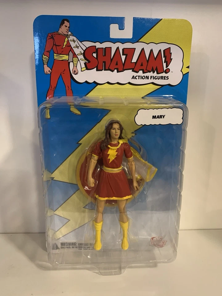SHAZAM! Figuras de acción Mary Red 7" figura de acción DC Direct Toys (2007) Foto 1 de 4