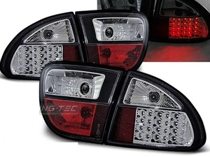 Paar Rückleuchten für Seat Leon 1M 1999-2004 Schwarz LED SONAR IT LDSE02-ED - Bild 1 von 12