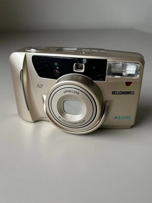 Bell and Howell PZ3300 Compact 35mm Film Camera Point & Shoot 38-120mm Zoom WORK - Image 1 of 4