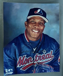 Carlos Perez Montreal Expos Licensed SIGNED Baseball Glossy 8x10 Photo MLB - Picture 1 of 2