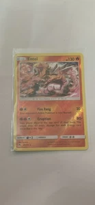Pokemon TCG Reverse Holo Entei Karte 47/214 Verlorener Donner Serie LP - Bild 1 von 2