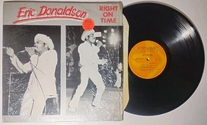 Eric Donaldson- Right On Time Reggae Jamaican Funk Rare Vinyl LP Record 1985 - Picture 1 of 5