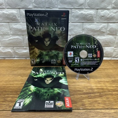 Matrix: Path of Neo PS2 (Sony PlayStation 2, 2005) CIB Tested Working Free Ship - Image 1 of 2