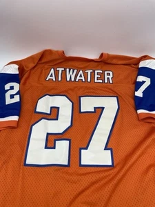 Maglia Mitchell Ness 1994 Steve Atwater Denver Broncos 75° Patch 1994 Tg 60 - Foto 1 di 6