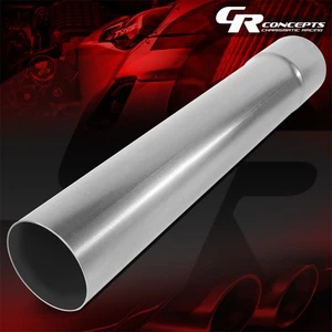 Tubo de escape personalizado recto de acero suave de 18"" de largo 3"" de largo hágalo usted mismo tubo de escape personalizado - Imagen 1 de 6
