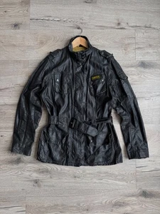 Vintage Barbour Duralinen 09s International Jacket Waxed Womens - Picture 1 of 9