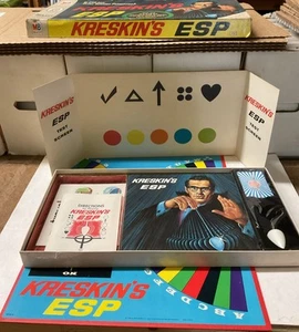 1966 Milton Bradley Kreskins ESP Board Game Complete Unopened Game Pieces UNUSED - Picture 1 of 7