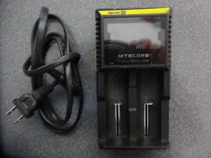 NITECORE D2 Battery Charger With Power Cord Used VG Please Read - Picture 1 of 4