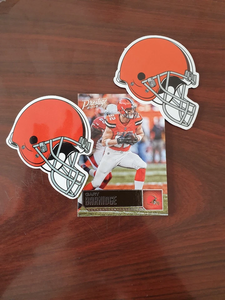 2 of Cleveland Browns themed Car Decal Sticker quality NFL collectable  - Image 1 of 1
