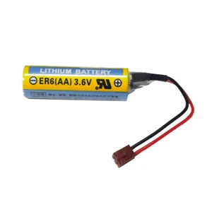 New ER6C F2-40BL 3.6V 2600mAh Non-rechargeable Li-ion Battery with Brown Plug - Picture 1 of 2